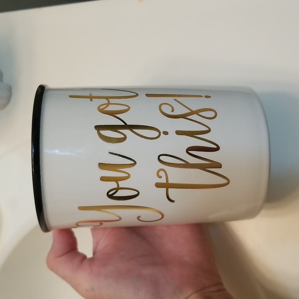 You Got This! Organizer Tumbler  -Ceramic  💄🖌💋
